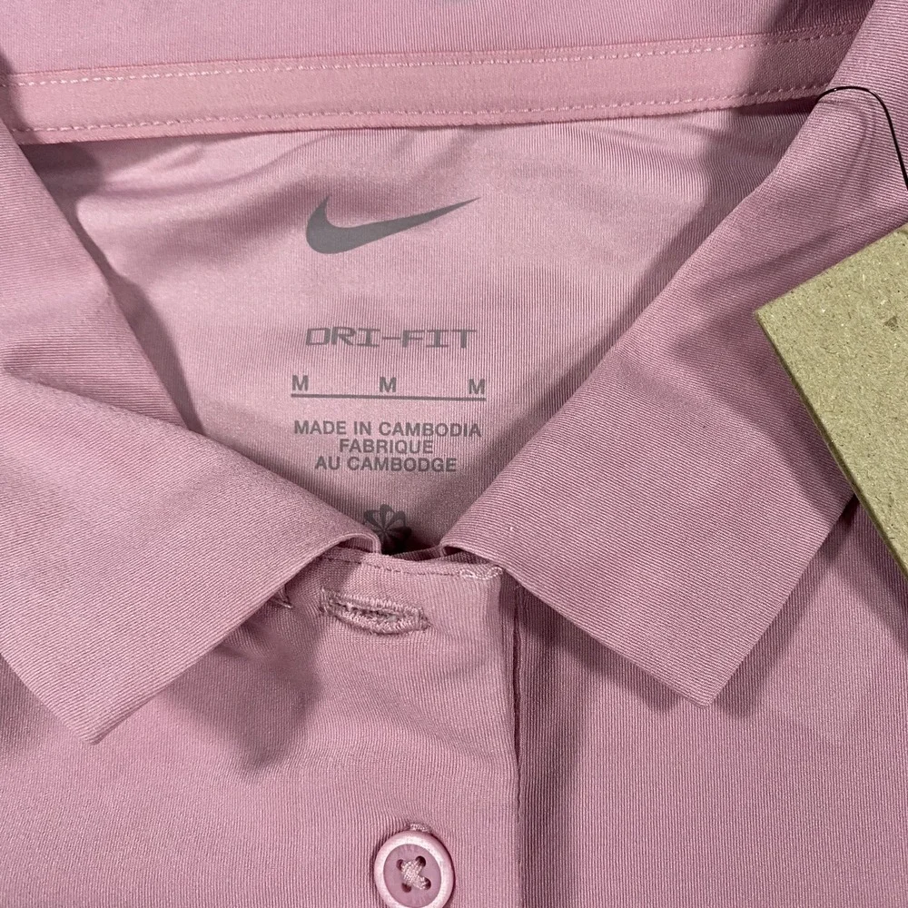 Nike Jacksonville University Polo Womens Medium Pink JU Dolphins NEW Read